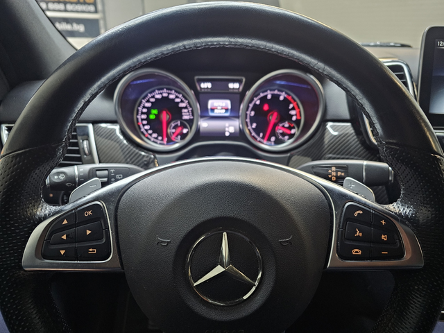 Mercedes-Benz GLE 400 70х.km#AMG pack#360 cam#9G#4Matic#Air#Carbon - автомобили, коли, обяви за нови и употребявани 16