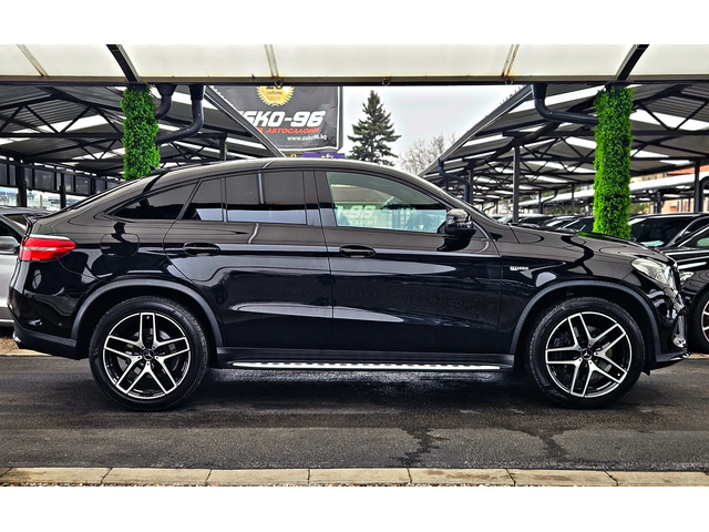 Mercedes-Benz GLE 43 AMG ! COUPE/GERMANY/DISTR/360CAM/PANO/HARMAN/ОБДУХ/LIZ - автомобили, коли, обяви за нови и употребявани 3