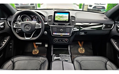 Mercedes-Benz GLE 43 AMG ! COUPE/GERMANY/DISTR/360CAM/PANO/HARMAN/ОБДУХ/LIZ - автомобили, коли, обяви за нови и употребявани 8