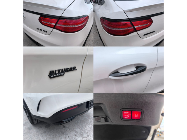 Mercedes-Benz GLE 43 AMG Cupe - автомобили, коли, обяви за нови и употребявани 11