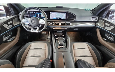 Mercedes-Benz GLE 53 4MATIC КОЖА* ПОДГРЕВ* ОБДУХВ* BURMASTER* PANO* 360* HEAD - автомобили, коли, обяви за нови и употребявани 6