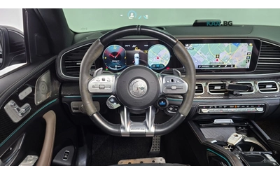 Mercedes-Benz GLE 53 4MATIC КОЖА* ПОДГРЕВ* ОБДУХВ* BURMASTER* PANO* 360* HEAD - автомобили, коли, обяви за нови и употребявани 11