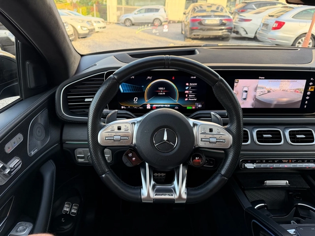 Mercedes-Benz GLE 53 4MATIC Black paket Designo Manufaktur Масаж/Обдухване HUD - автомобили, коли, обяви за нови и употребявани 14