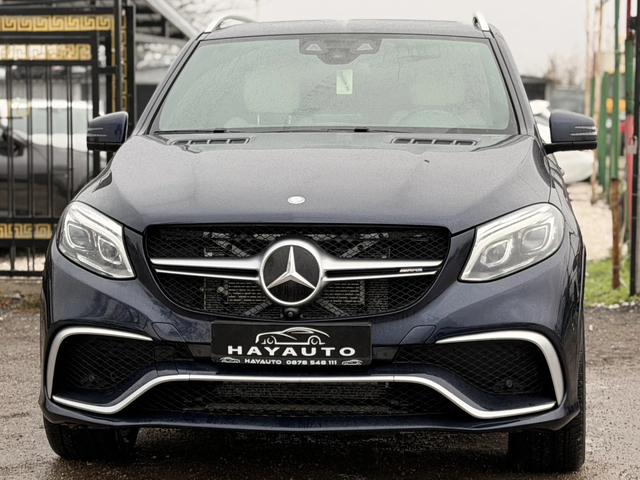 Mercedes-Benz GLE 63 AMG Distronic= Blind Spot= 360* Камера= Масаж= Подгрев - автомобили, коли, обяви за нови и употребявани 0