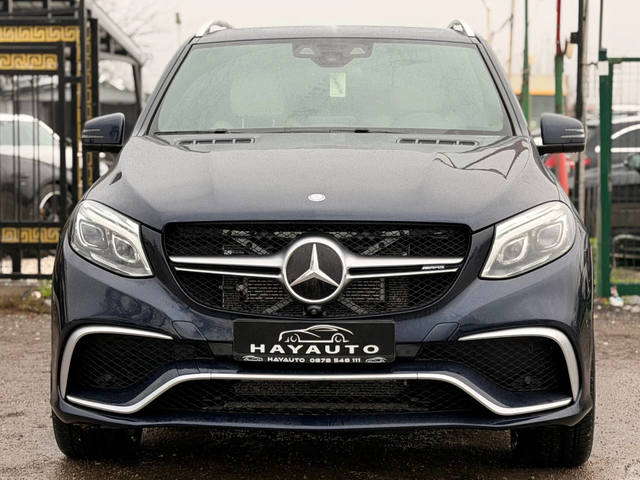 Mercedes-Benz GLE 63 AMG Distronic= Blind Spot= 360* Камера= Масаж= Подгрев - автомобили, коли, обяви за нови и употребявани 1