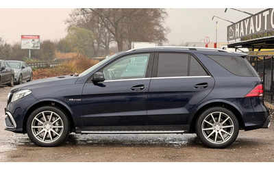 Mercedes-Benz GLE 63 AMG Distronic= Blind Spot= 360* Камера= Масаж= Подгрев - автомобили, коли, обяви за нови и употребявани 7