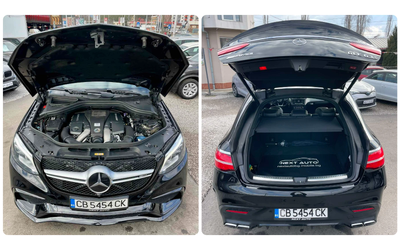 Mercedes-Benz GLE 63 S AMG 5.5i 558HP V8 BITURBO - автомобили, коли, обяви за нови и употребявани 14