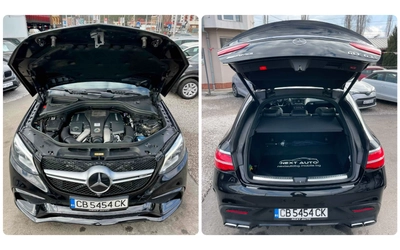 Mercedes-Benz GLE 63 S AMG 5.5i 558HP V8 BITURBO - автомобили, коли, обяви за нови и употребявани 14