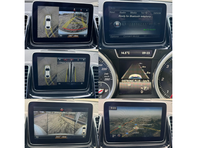 Mercedes-Benz GLE Coupe AMG#PANO#ALCANTARA#DISTR#KEYLESS#137000KM - автомобили, коли, обяви за нови и употребявани 16