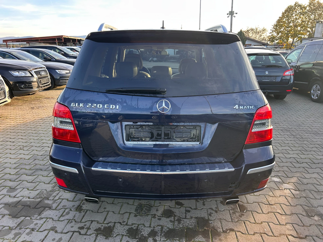 Mercedes-Benz GLK 220CDI 4MATIC AVTOMAT/KOJA/NAVI EURO 5 - автомобили, коли, обяви за нови и употребявани 6