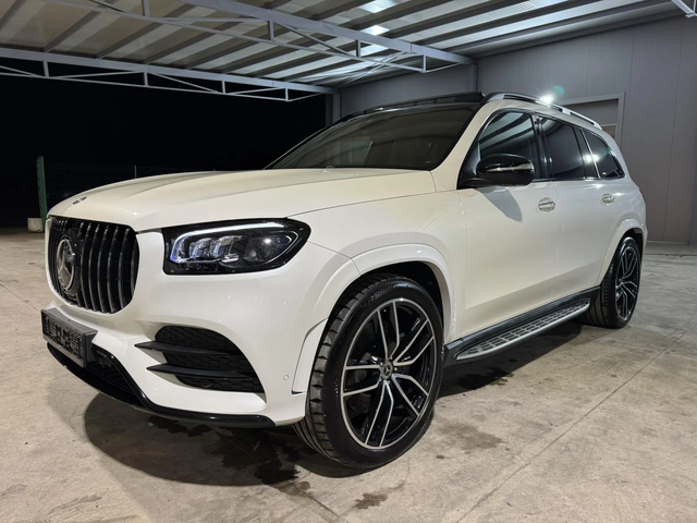 Mercedes-Benz GLS 400 d* 330ps* 4M* AMG Line* 7м* 3xTV* Night* Designo* - автомобили, коли, обяви за нови и употребявани 0