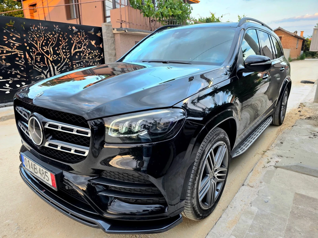 Mercedes-Benz GLS 400 D 4MATIC FULL AMG LINE 7-МЕСТЕН ПАНО ЛИЗИНГ 100% - автомобили, коли, обяви за нови и употребявани 0