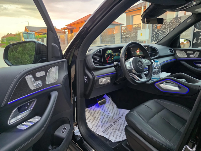 Mercedes-Benz GLS 400 D 4MATIC FULL AMG LINE 7-МЕСТЕН ПАНО ЛИЗИНГ 100% - автомобили, коли, обяви за нови и употребявани 11