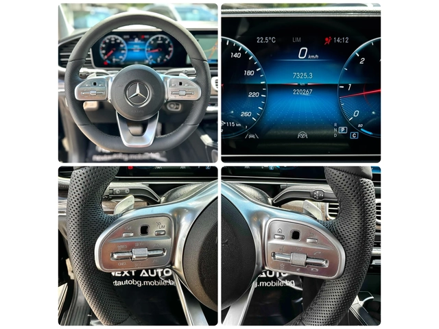 Mercedes-Benz GLS 400 D 330HP AMG LINE 6+ 1 360'CAM BURMESTER PANO - автомобили, коли, обяви за нови и употребявани 12