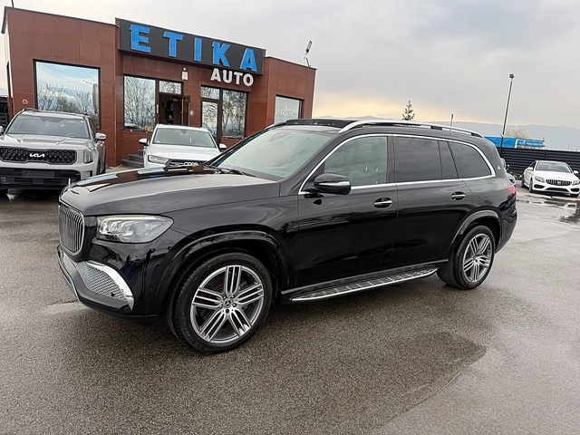 Mercedes-Benz GLS 450 MAYBACH-DISTRONIK-PANORAMA-MONITORI-4x4-ПОДГРЯВАНЕ - автомобили, коли, обяви за нови и употребявани 2
