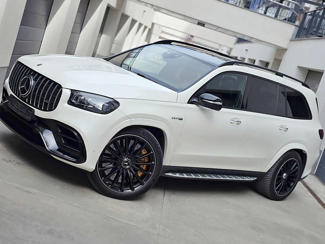 Mercedes-Benz GLS 63 AMG Mercedes GLS63 AMG CERAMIC* CARBON* 3xTV* 4D BURM* - автомобили, коли, обяви за нови и употребявани 6
