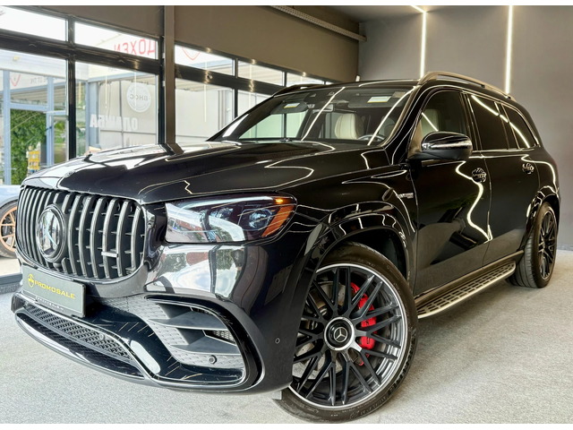 Mercedes-Benz GLS 63 AMG Distronic* Лизинг* Burmester* Обдухване* 7- Местен - автомобили, коли, обяви за нови и употребявани 2