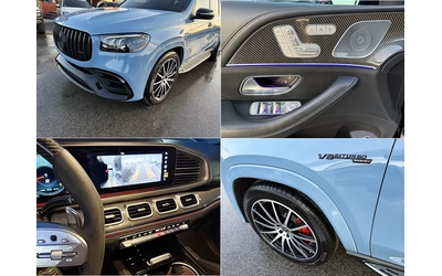Mercedes-Benz GLS 63 AMG 612k.c-DISTRONIK-KARBON-PANORAMA-360KAMERI-VAKUM-! - автомобили, коли, обяви за нови и употребявани 16