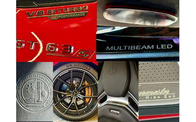 Mercedes-Benz GT 63S Peformance* Ceramic* Carbon* Лизинг* Burm High - автомобили, коли, обяви за нови и употребявани 16