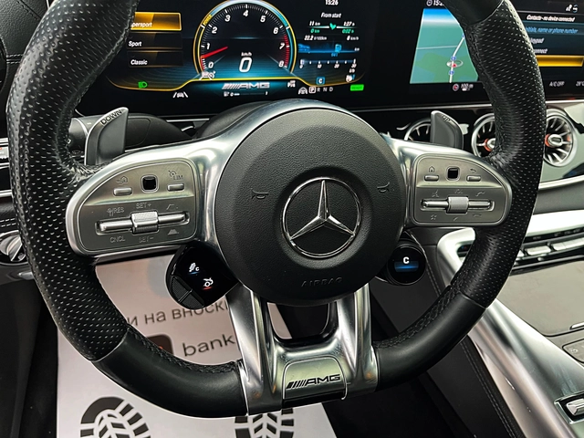 Mercedes-Benz GT 6.3AMG OPTIK-DISTRONIK-VAKUM-BURMESTER-HEAD UP-!!! - автомобили, коли, обяви за нови и употребявани 9