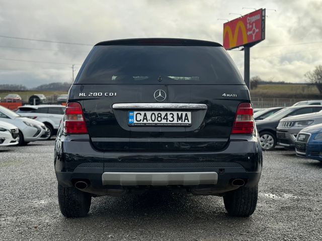 Mercedes-Benz ML 280 4MATIC 280CDI 190kc V6 - автомобили, коли, обяви за нови и употребявани 6