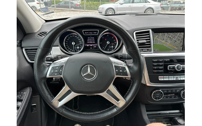 Mercedes-Benz ML 350 AMG * 360 Камера* Вакум* Реални КМ* НОВИ ГУМИ - автомобили, коли, обяви за нови и употребявани 13