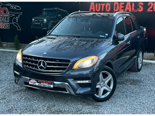Mercedes-Benz ML 350 4-MATIC* AMG* DISTRONIC* PANO* СОБСТВЕН ЛИЗИНГ - автомобили, коли, обяви за нови и употребявани 1