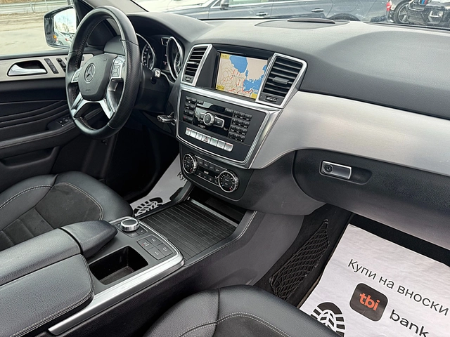 Mercedes-Benz ML 350 AMG OPTIK-PANORAMA-DISTRONIK-МЪРТВА ТОЧКА-ПОДГРЯВА - автомобили, коли, обяви за нови и употребявани 12