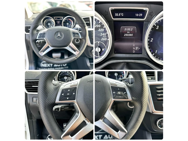 Mercedes-Benz ML 350 3.0D 258HP EURO6 PANO DISTRONIC - автомобили, коли, обяви за нови и употребявани 13