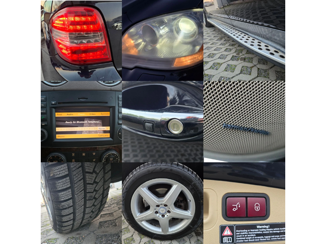 Mercedes-Benz ML 550 5.5i-388кс= AMG LINE= 4MATIC= KEYLESS= ШИБЕДАХ - автомобили, коли, обяви за нови и употребявани 16