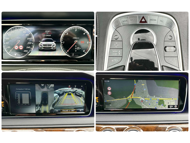 Mercedes-Benz S 350 LONG FULL 258HP E6B - автомобили, коли, обяви за нови и употребявани 14