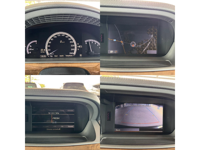 Mercedes-Benz S 350 272ps* GAS* FACE* H/K* Distr* Вакуум* N Vision - автомобили, коли, обяви за нови и употребявани 13