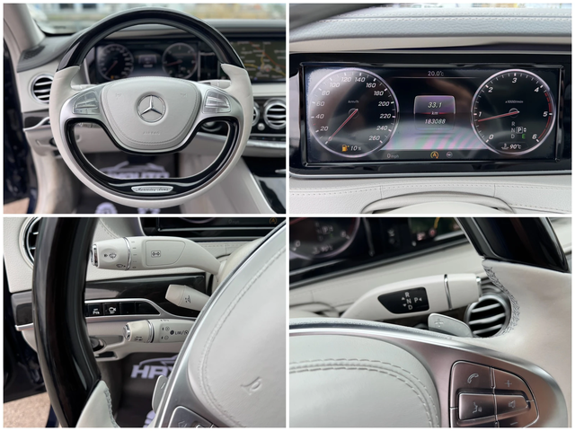 Mercedes-Benz S 350 d= 4Matic= 63 AMG= Distronic= 360* Camera= Panoram - автомобили, коли, обяви за нови и употребявани 14