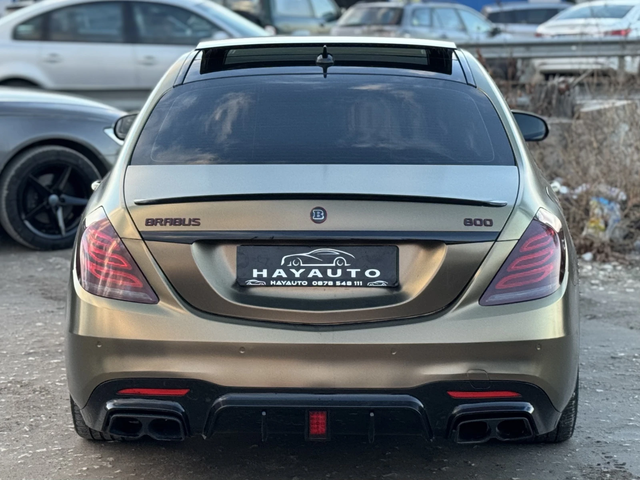 Mercedes-Benz S 350 d= BRABUS= ACTIVE SOUND= FACELIFT= CARON PACK= - автомобили, коли, обяви за нови и употребявани 5
