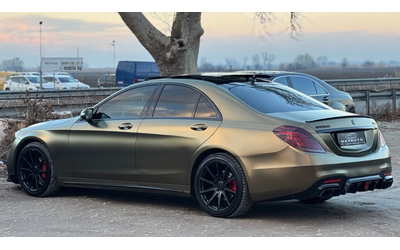Mercedes-Benz S 350 d= BRABUS= ACTIVE SOUND= FACELIFT= CARON PACK= - автомобили, коли, обяви за нови и употребявани 6