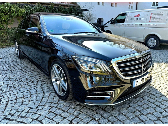 Mercedes-Benz S 350 D 4MATIC LONG FULL AMG LINE ПАНО BURM ЛИЗИНГ 100% - автомобили, коли, обяви за нови и употребявани 0