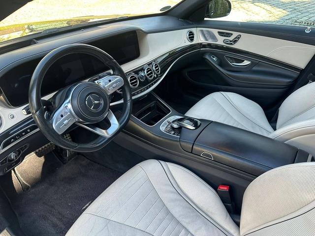 Mercedes-Benz S 350 D 4MATIC LONG FULL AMG LINE ПАНО BURM ЛИЗИНГ 100% - автомобили, коли, обяви за нови и употребявани 10