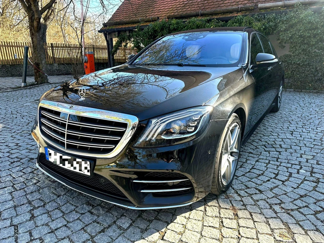 Mercedes-Benz S 350 D 4MATIC LONG FULL AMG LINE ПАНО BURM ЛИЗИНГ 100% - автомобили, коли, обяви за нови и употребявани 1
