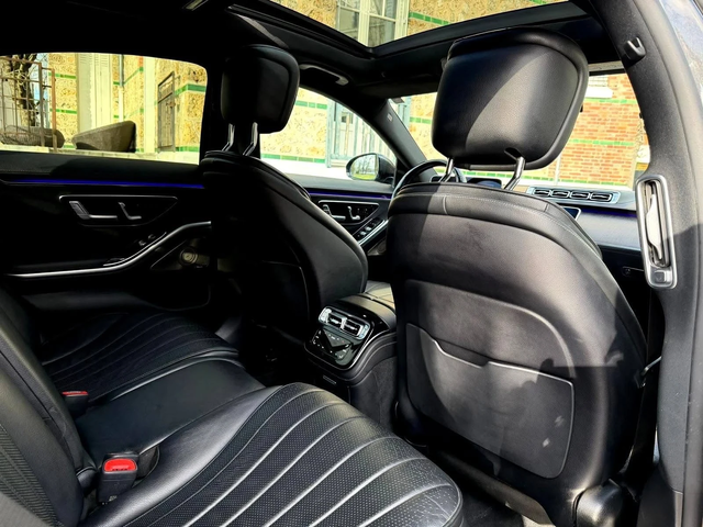 Mercedes-Benz S 350 D 4MATIC AMG LINE LONG ПАНО BURM ЛИЗИНГ 100% - автомобили, коли, обяви за нови и употребявани 12