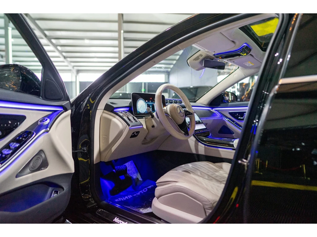 Mercedes-Benz S 350 D LONG AMG LINE ПАНОРАМА BURMEISTER ЛИЗИНГ 100% - автомобили, коли, обяви за нови и употребявани 11