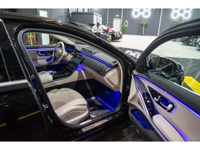 Mercedes-Benz S 350 D LONG AMG LINE ПАНОРАМА BURMEISTER ЛИЗИНГ 100% - автомобили, коли, обяви за нови и употребявани 12