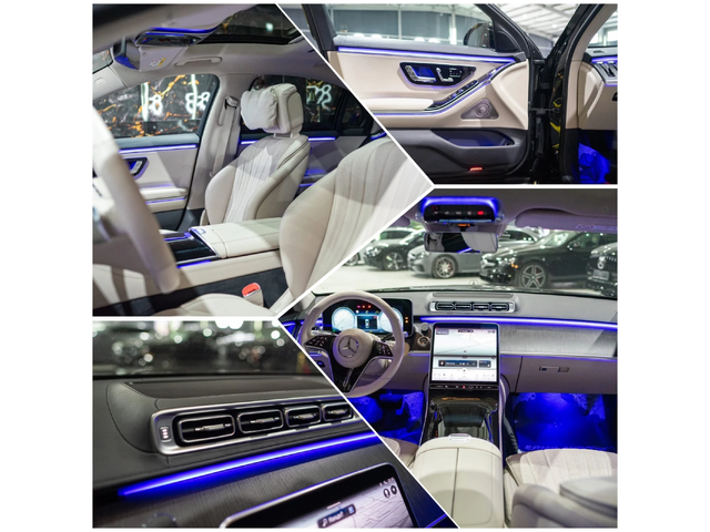 Mercedes-Benz S 350 D LONG AMG LINE ПАНОРАМА BURMEISTER ЛИЗИНГ 100% - автомобили, коли, обяви за нови и употребявани 15