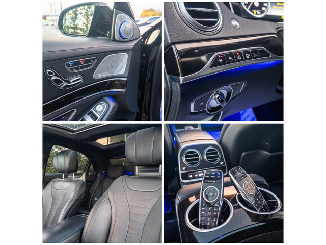 Mercedes-Benz S 350 D 4 MATIC LONG 3XTV FULL AMG LINE ЛИЗИНГ 100% - автомобили, коли, обяви за нови и употребявани 15