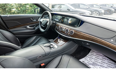 Mercedes-Benz S 350 D 4 MATIC 3ХТВ LONG NARDO GREY ПАНО ЛИЗИНГ 100% - автомобили, коли, обяви за нови и употребявани 13