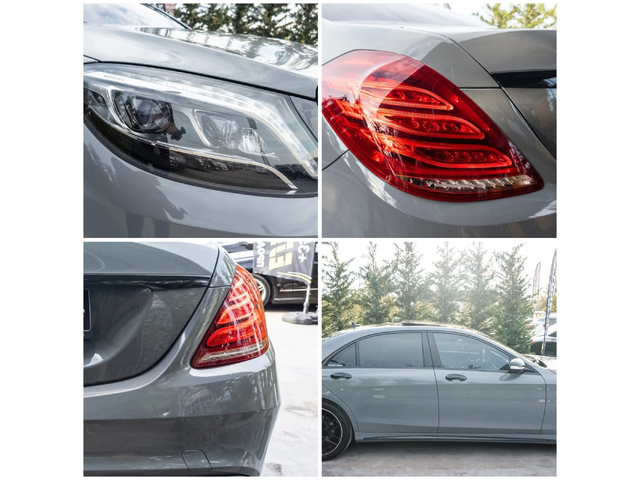 Mercedes-Benz S 350 D 4 MATIC 3ХТВ LONG NARDO GREY ПАНО ЛИЗИНГ 100% - автомобили, коли, обяви за нови и употребявани 16