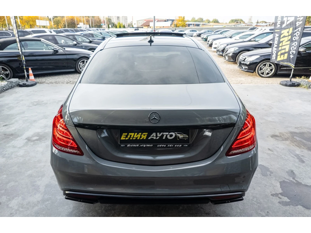 Mercedes-Benz S 350 D 4 MATIC 3ХТВ LONG NARDO GREY ПАНО ЛИЗИНГ 100% - автомобили, коли, обяви за нови и употребявани 7