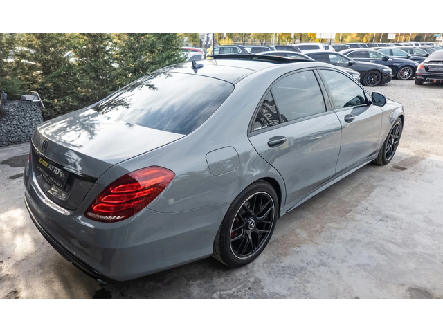 Mercedes-Benz S 350 D 4 MATIC 3ХТВ LONG NARDO GREY ПАНО ЛИЗИНГ 100% - автомобили, коли, обяви за нови и употребявани 9