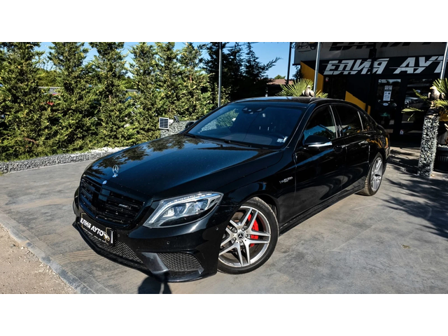 Mercedes-Benz S 350 D 4MATIC 3XTV LONG FULL AMG LINE ЛИЗИНГ 100% - автомобили, коли, обяви за нови и употребявани 4