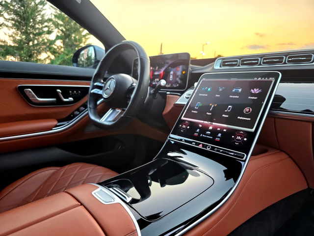 Mercedes-Benz S 350 D 4 MATIC FULL BRABUS PACK ПАНОРАМА ЛИЗИНГ 100% - автомобили, коли, обяви за нови и употребявани 14