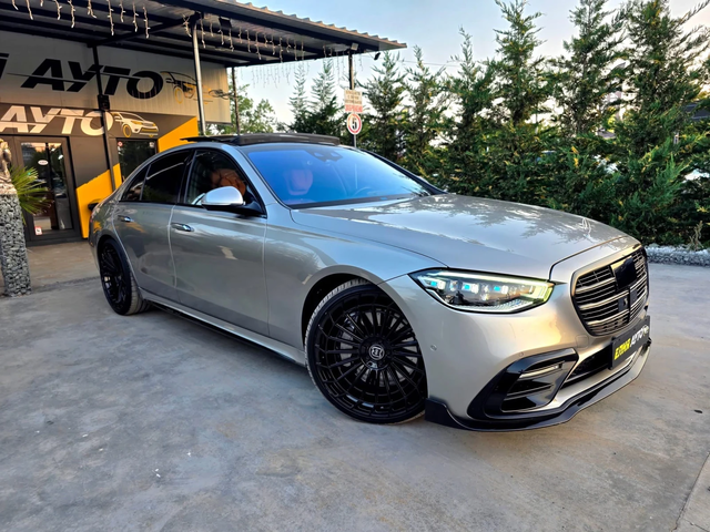 Mercedes-Benz S 350 D 4 MATIC FULL BRABUS PACK ПАНОРАМА ЛИЗИНГ 100% - автомобили, коли, обяви за нови и употребявани 1